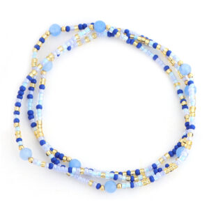 BLUE MINI STRETCH BRACELET SET