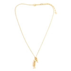 GOLD FISH DROP NECKLACE