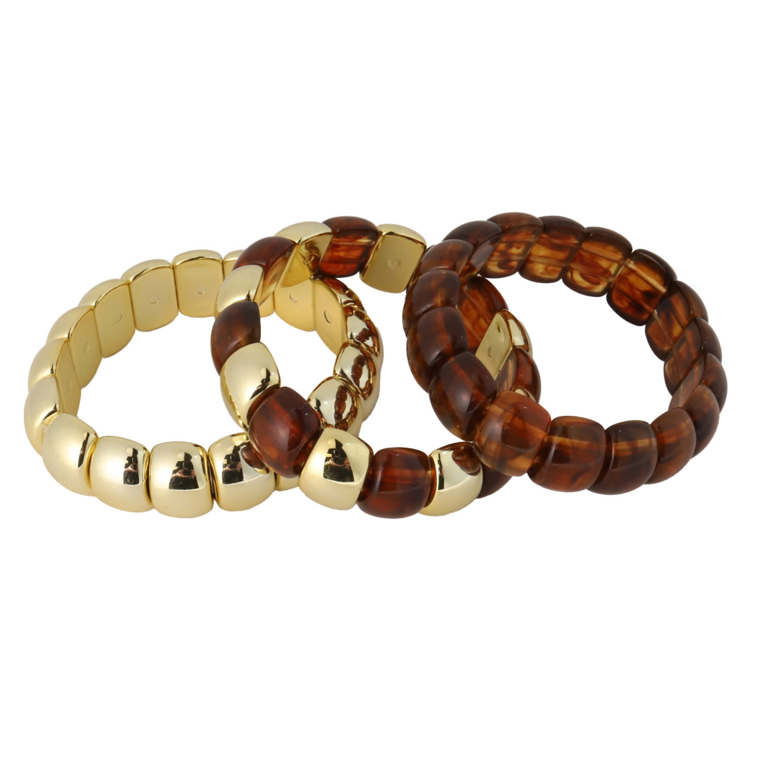 TORTOISE RESIN STRETCH SET