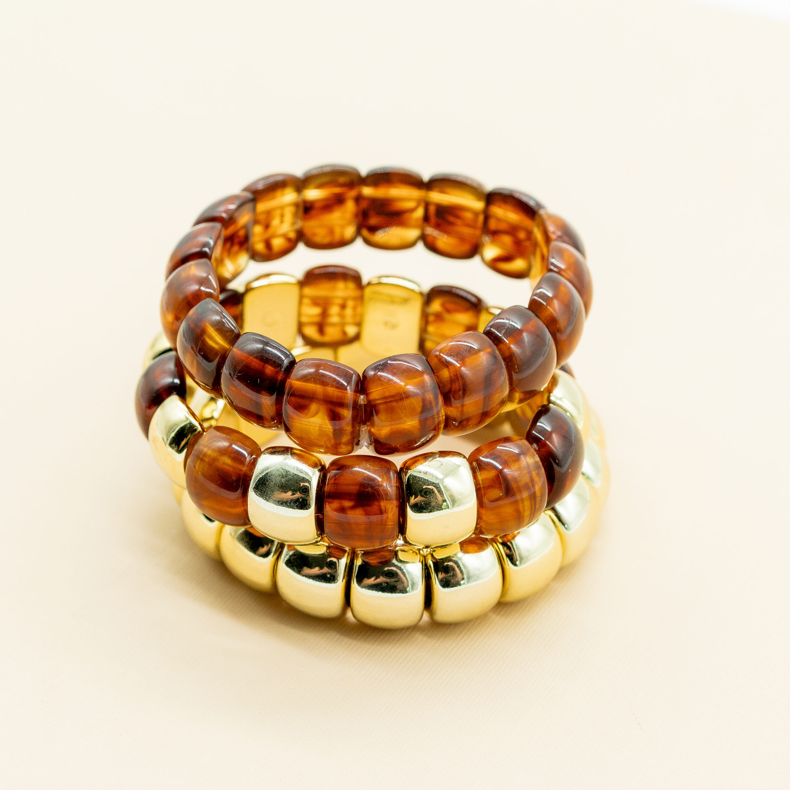 TORTOISE RESIN STRETCH SET - Image 2