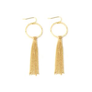 GOLDEN FRINGE EARRINGS