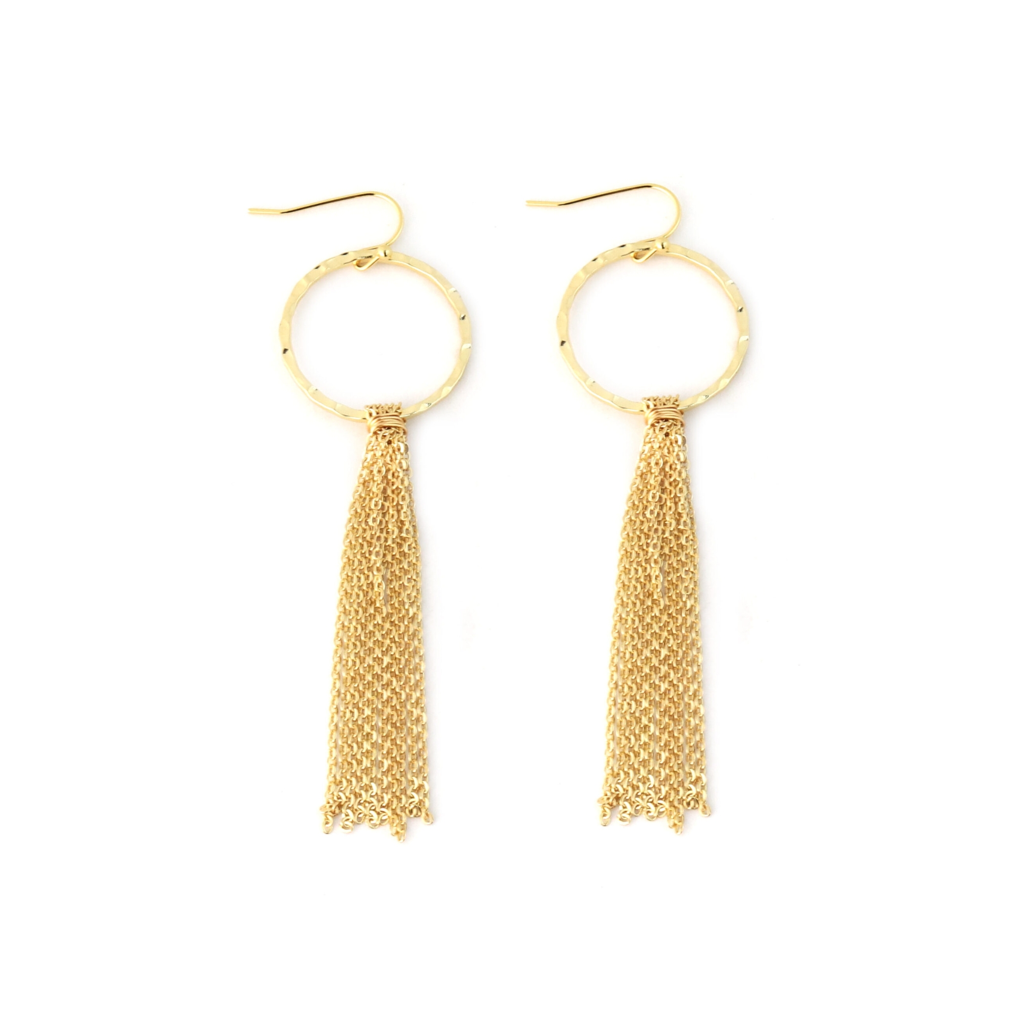 GOLDEN FRINGE EARRINGS