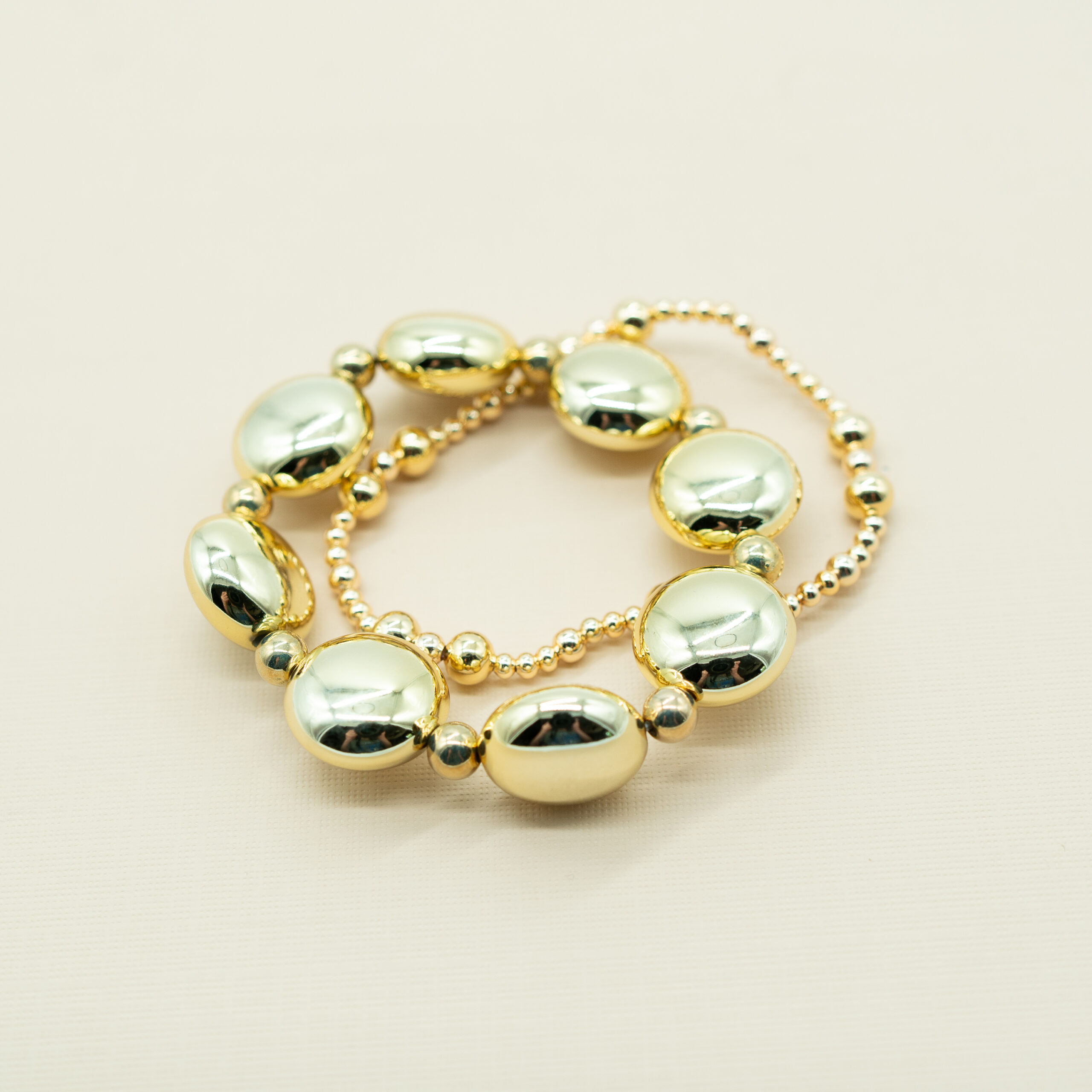 GOLD STRETCH BRACELET - Image 3